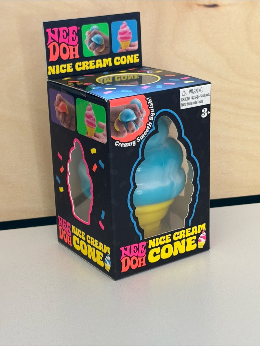 Needoh Nice Cream Cone squish - Blue